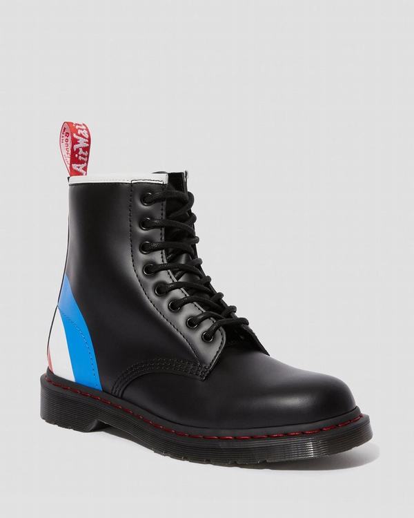 Dr Martens Dámské Kotníkové Boty The Who 1460 Černé, CZ-372985